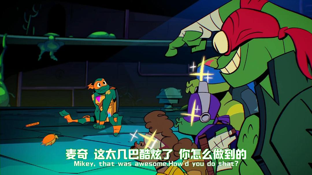 忍者神龟：崛起Rise of the Teenage Mutant Ninja Turtles(2018 – 2022)插图1%4K电影下载_3D影视资源_杜比视界迅雷下载
