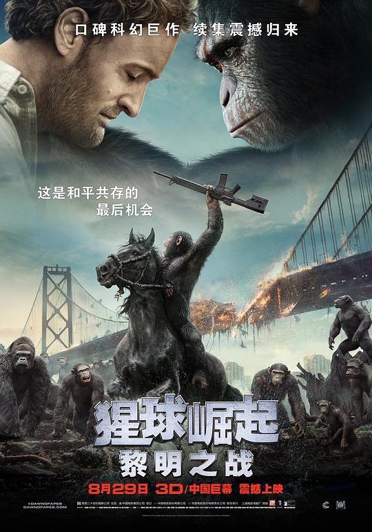 猩球崛起2：黎明之战Dawn of the Planet of the Apes(2014)插图%4K电影下载_3D影视资源_杜比视界迅雷下载