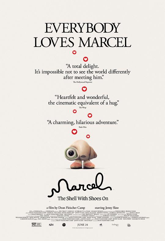 穿着鞋子的贝壳马塞尔Marcel the Shell with Shoes On(2021)插图%4K电影下载_3D影视资源_杜比视界迅雷下载