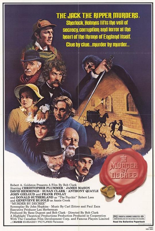 午夜谋杀Murder by Decree(1980)插图%4K电影下载_3D影视资源_杜比视界迅雷下载