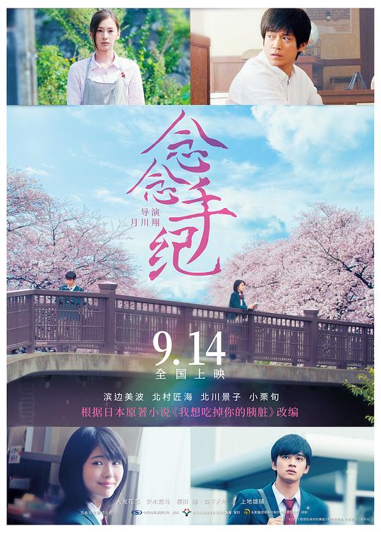 念念手纪Kimi no suizô o tabetai(2017)插图%4K电影下载_3D影视资源_杜比视界迅雷下载