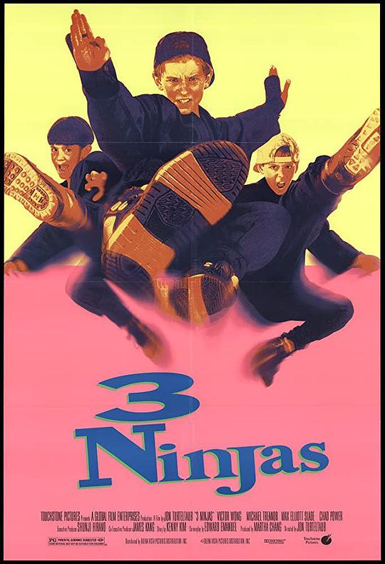忍者小英雄3 Ninjas(1992)插图%4K电影下载_3D影视资源_杜比视界迅雷下载
