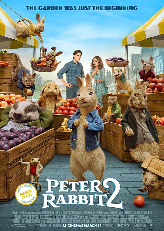比得兔2：逃跑计划Peter Rabbit 2: The Runaway(2021)插图%4K电影下载_3D影视资源_杜比视界迅雷下载