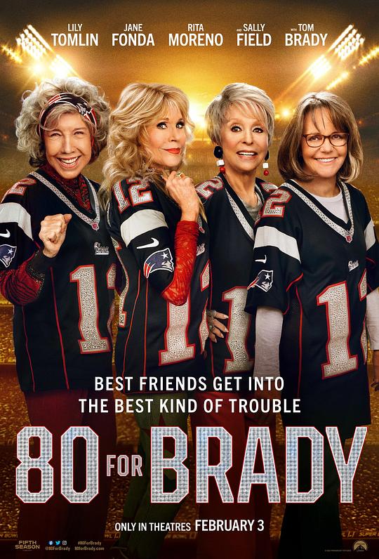 追星奶奶团80 for Brady(2023)插图%4K电影下载_3D影视资源_杜比视界迅雷下载