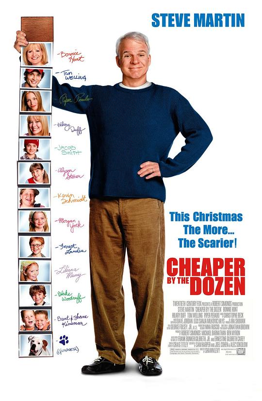 儿女一箩筐Cheaper by the Dozen(2003)插图%4K电影下载_3D影视资源_杜比视界迅雷下载
