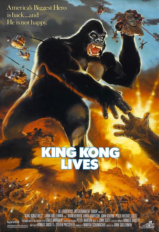 金刚复活King Kong Lives(1986)插图%4K电影下载_3D影视资源_杜比视界迅雷下载