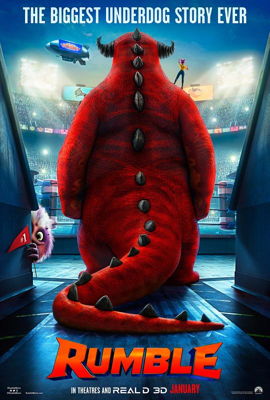 怪兽训练营Rumble(2021)插图%4K电影下载_3D影视资源_杜比视界迅雷下载