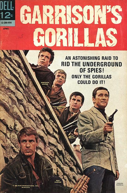 加里森敢死队Garrison’s Gorillas(1980 – 1979)插图%4K电影下载_3D影视资源_杜比视界迅雷下载