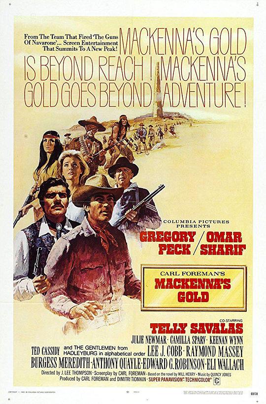 麦肯纳的黄金Mackenna’s Gold(1969)插图%4K电影下载_3D影视资源_杜比视界迅雷下载