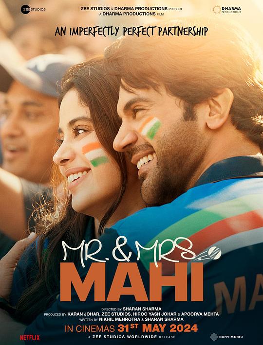 马希夫妇Mr. & Mrs. Mahi(2022)插图%4K电影下载_3D影视资源_杜比视界迅雷下载